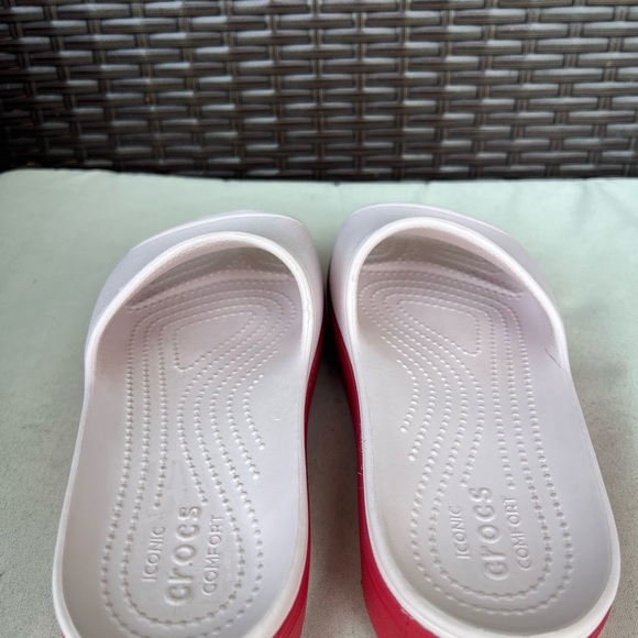 CROCS Women's Crocs crick and slides platform light pink - Picture 3 of 10